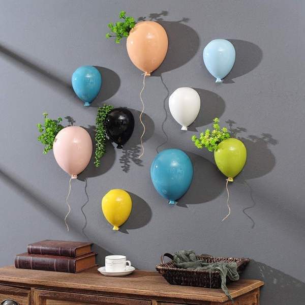 Ceramic Balloon Flower Pot