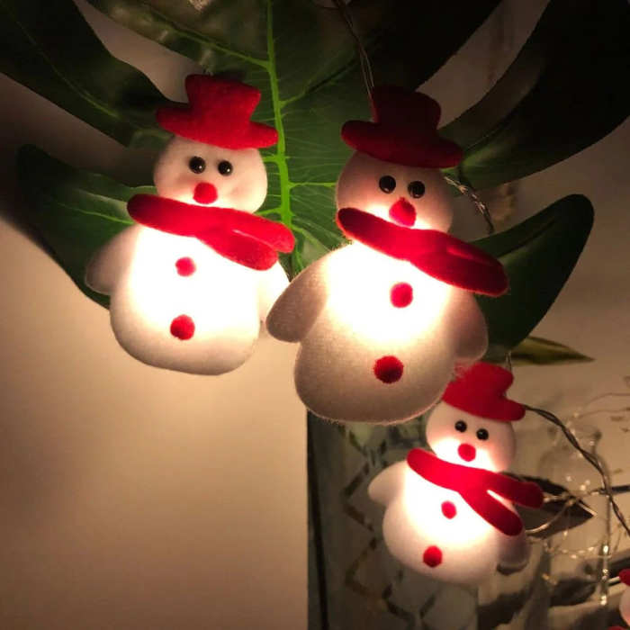 Christmas Snowman Fairy Light