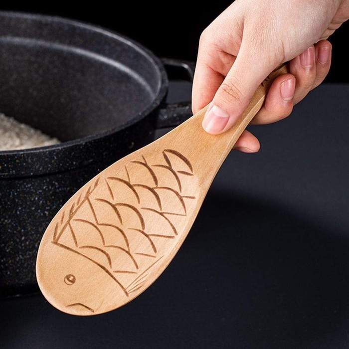 Fish-shaped Rice Spoon
