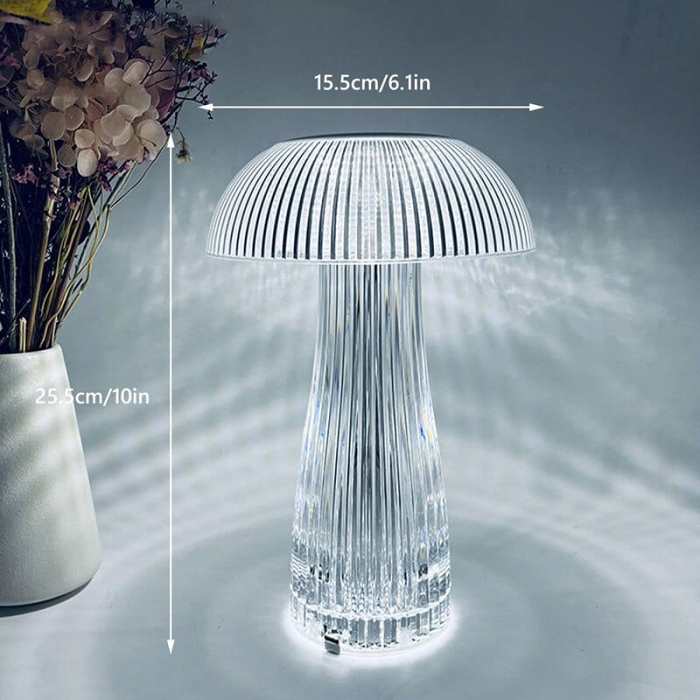 Mushroom Transparent Lamp