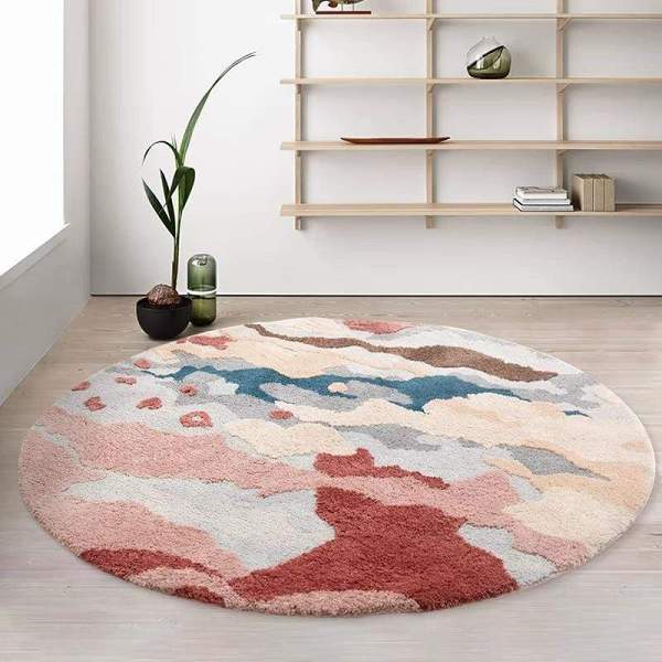 Oasis Round Floor Mat