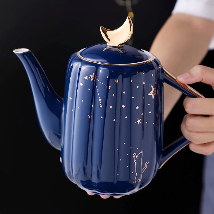 Star And Moon Teapot Set