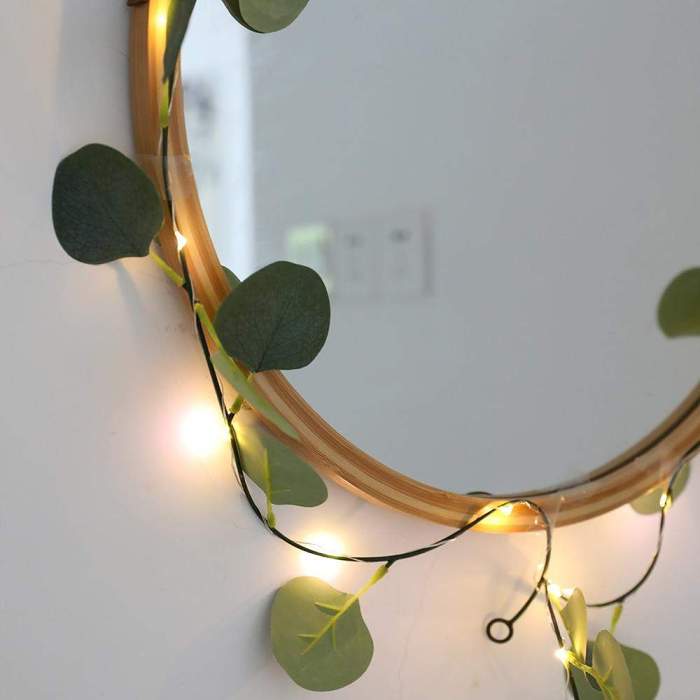 Artificial Eucalyptus Vine LED String Lights