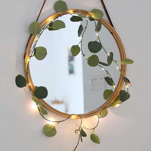 Artificial Eucalyptus Vine LED String Lights