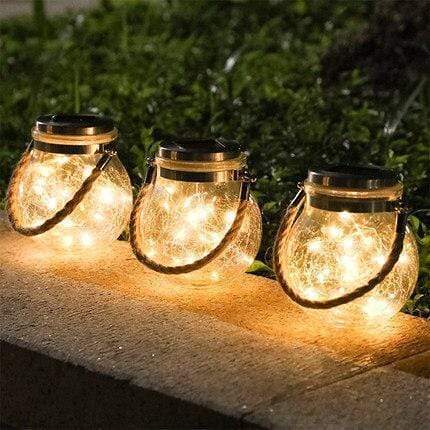 Solar Copper Wire Ball Glass
