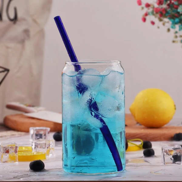 Can Shaped Glass Cup