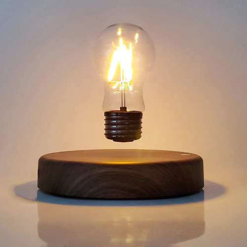 Edison Floating Light Bulb Desk Lamp