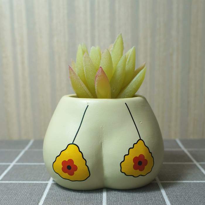 Bikini Flower Pot