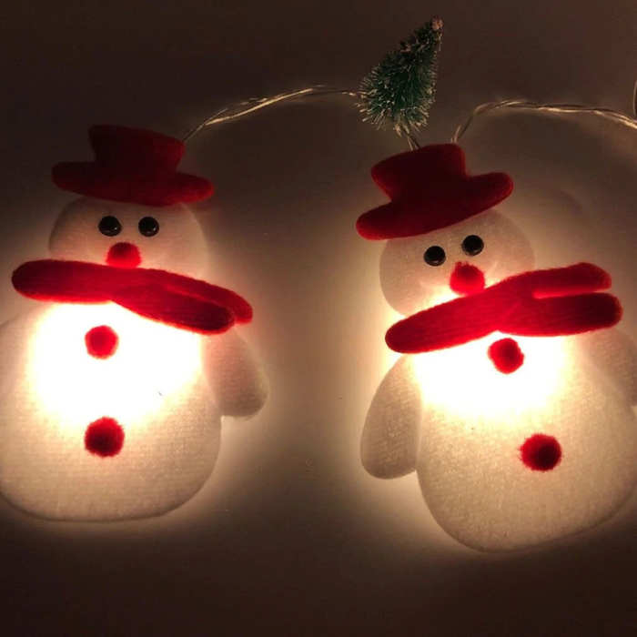 Christmas Snowman Fairy Light