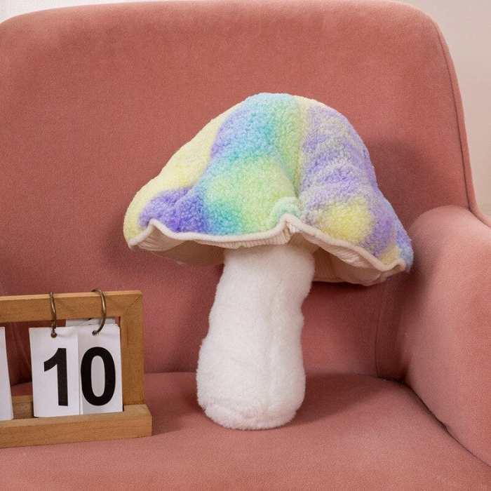 Mushroom Shaped Plush Pillow