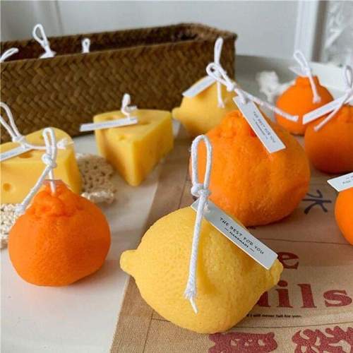 Fruits & Cheese Scented Candles