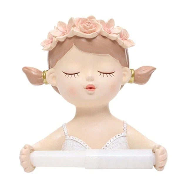 Fairy Girl Toilet Paper Holder