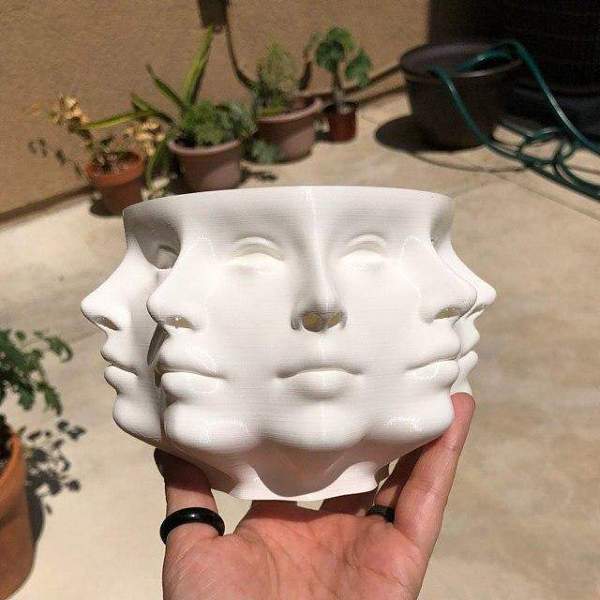 Multi-Face Succulent Planter Vase Plant Pot