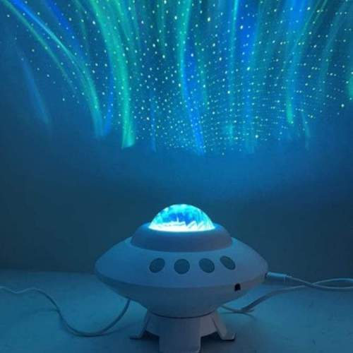 UFO Aurora Starry Sky Projector Lamp