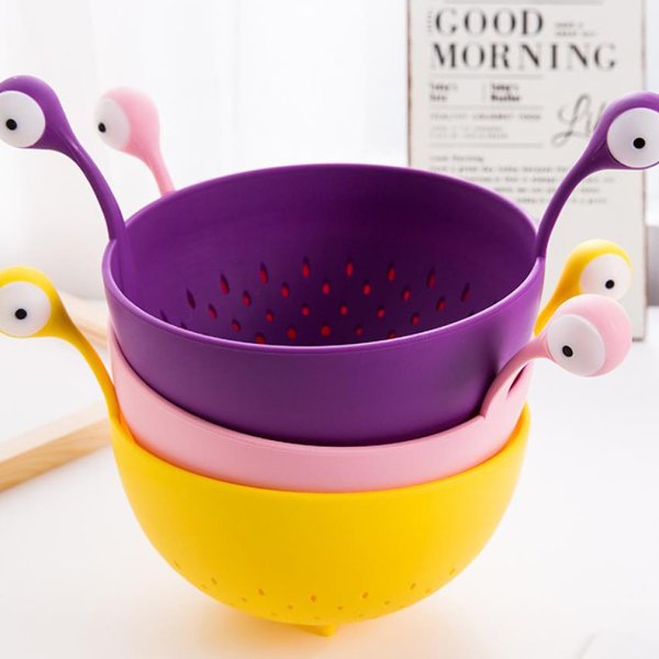 Crazy Eyes Vegetable Basin Drain Basket