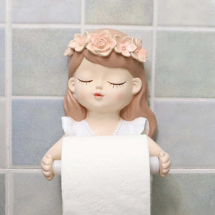 Fairy Girl Toilet Paper Holder