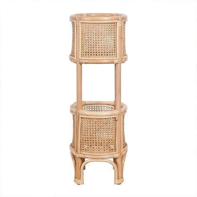 Hand-woven Rattan Stand