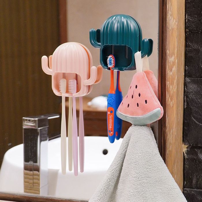 Cactus Shape Toothbrush Holder