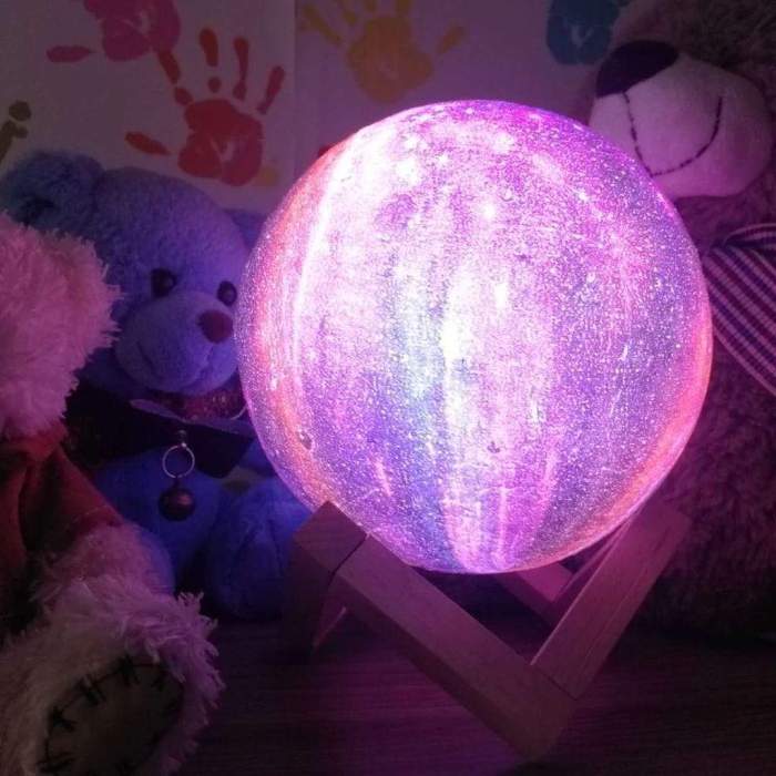 Galaxy Moon Light Lamp