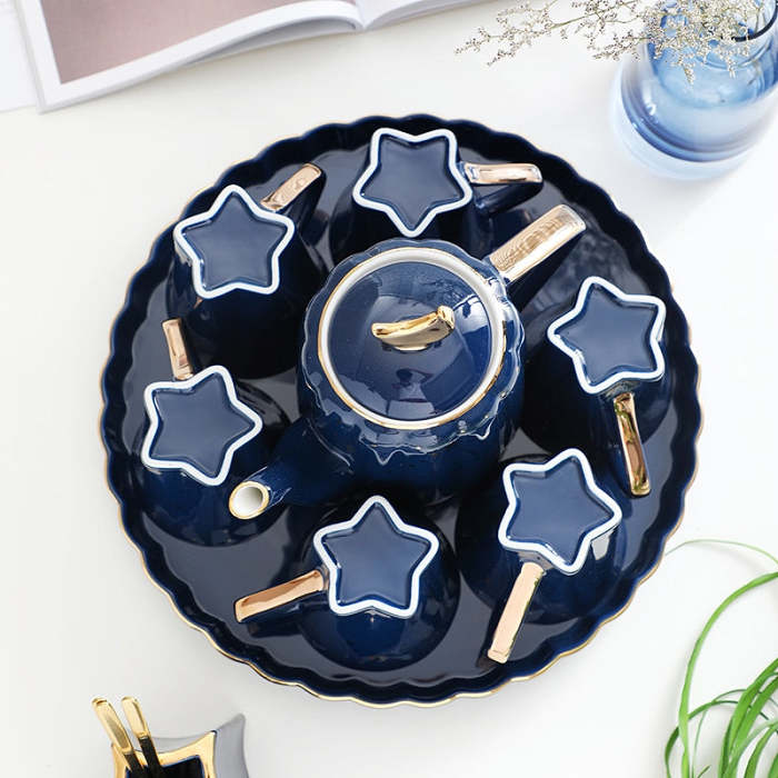 Star And Moon Teapot Set
