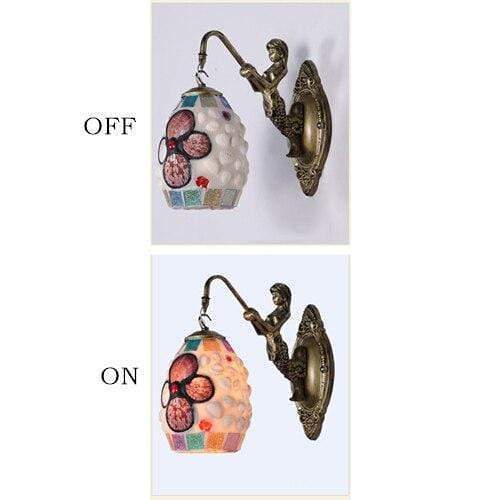 Moroccan Mosaic Wall Sconce Lamp