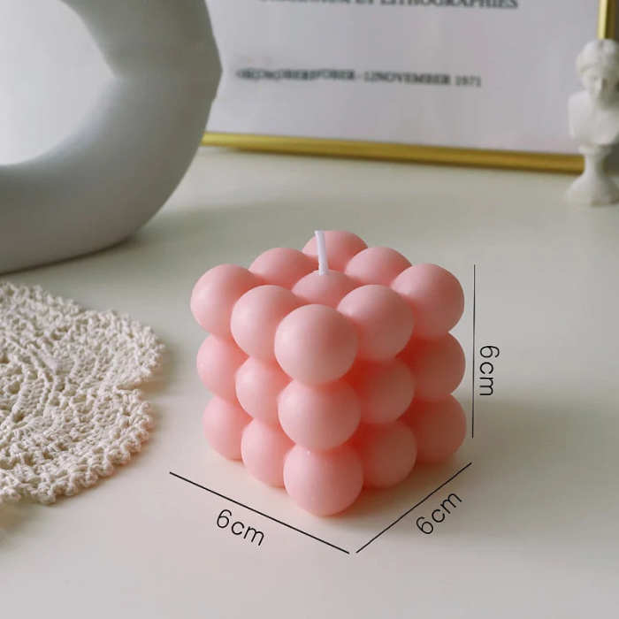 Cube Bubble Scented Candles