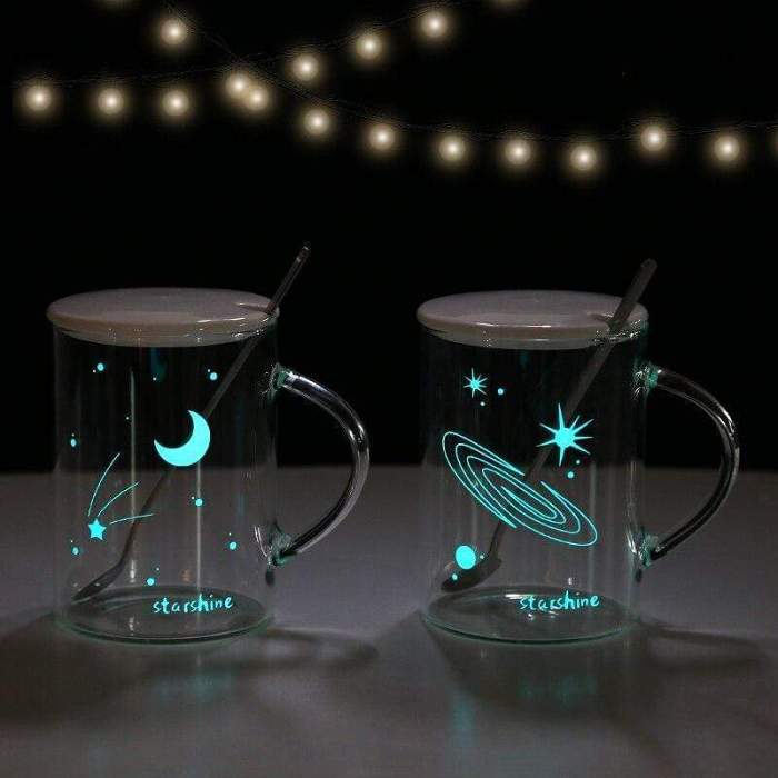 Galaxial Luminous Glass Mug