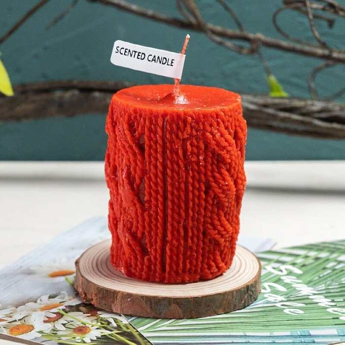 Wool Shaped Scented Candle