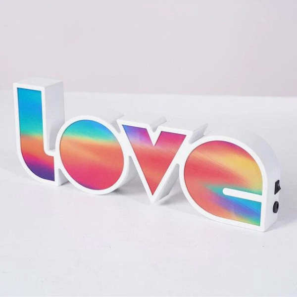 All You Need Is Love Desk Lamp