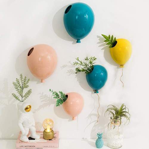 Ceramic Balloon Flower Pot