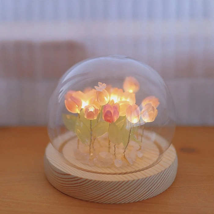 Handmade Tulip Night Light