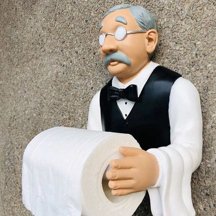 Alfred The Toilet Paper Holder Butler