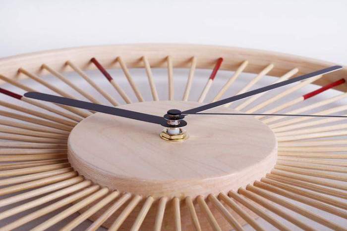 Bamboo Solid Wood Wall Clock