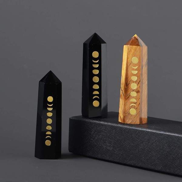 Natural Healing Stones Gold Energy Ore
