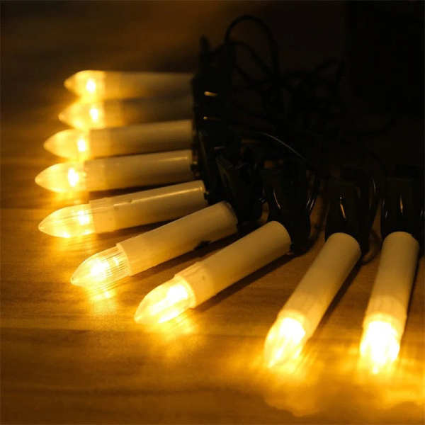 LED Candles Christmas Tree Decor Set