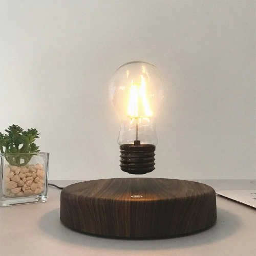 Edison Floating Light Bulb Desk Lamp