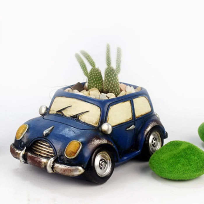 Car Resin Flower Pot