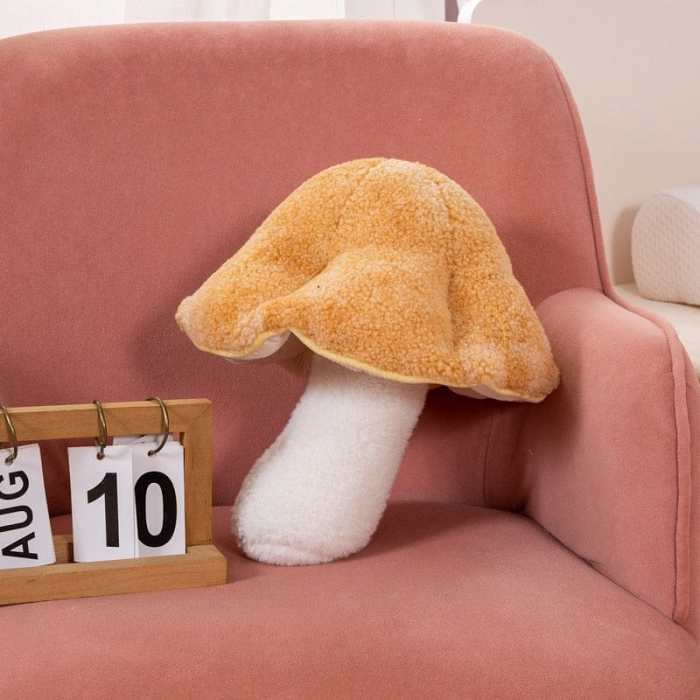 Mushroom Shaped Plush Pillow