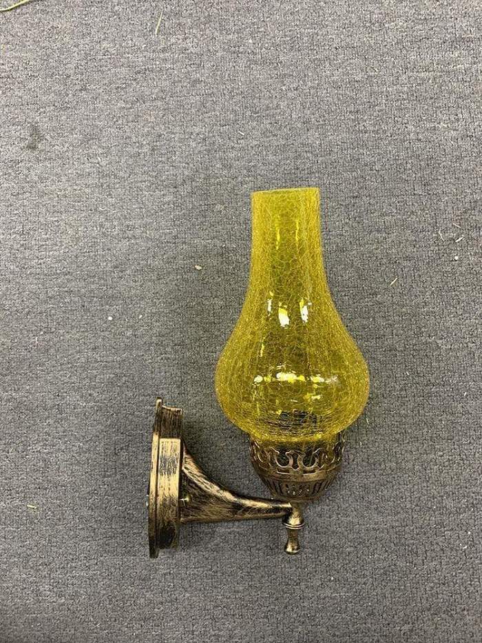 Vintage Sconce Oil Lamp