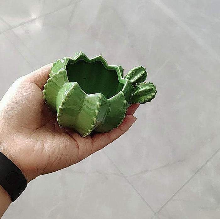 Cactus Ceramic Flower Pot