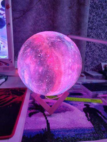 Galaxy Moon Light Lamp