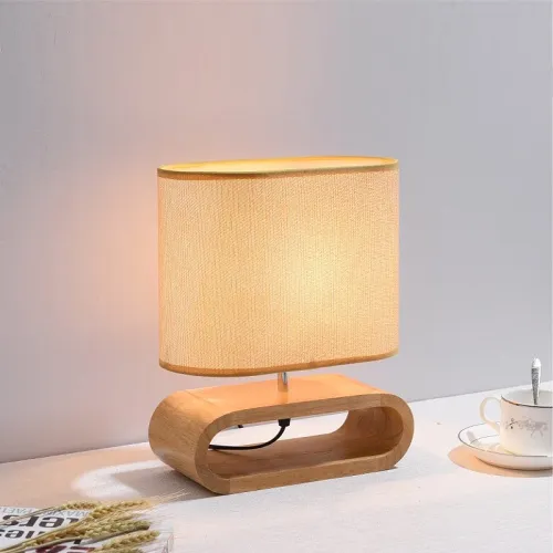 Nordic Wooden Table Lamp