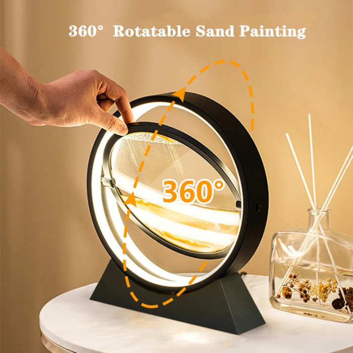 Moving Sand Art Lamp