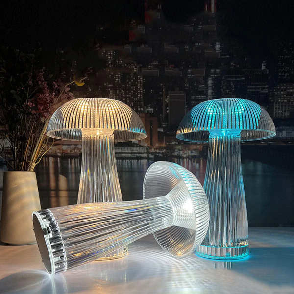 Mushroom Transparent Lamp