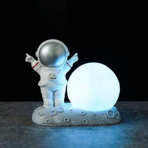 Astronaut On The Moon Night Light