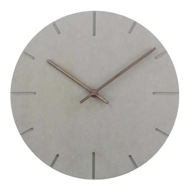 Nordic Minimalist Wooden Wall Clock