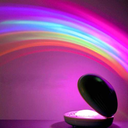 Shell Rainbow Colorful Projection Lamp