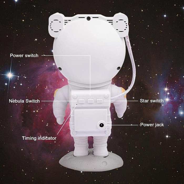 Astronaut Galaxy Projector Light