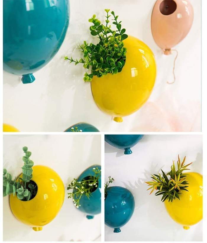 Ceramic Balloon Flower Pot