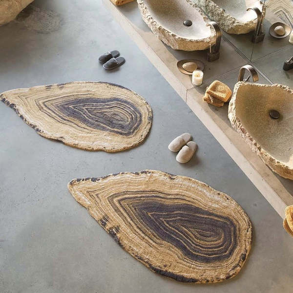 Tree Annual Ring Carpet